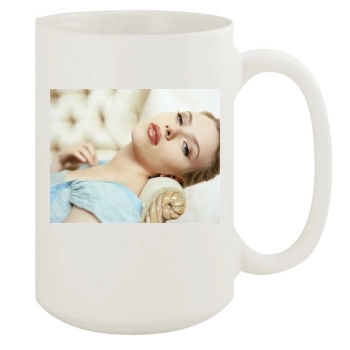 Scarlett Johansson 15oz White Mug