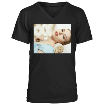 Scarlett Johansson Men's V-Neck T-Shirt