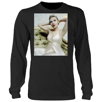 Scarlett Johansson Men's Heavy Long Sleeve TShirt