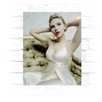 Scarlett Johansson Metal Wall Art