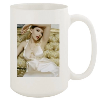 Scarlett Johansson 15oz White Mug