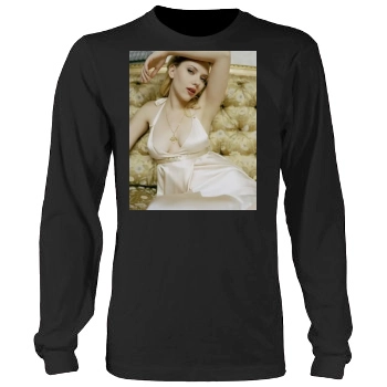 Scarlett Johansson Men's Heavy Long Sleeve TShirt