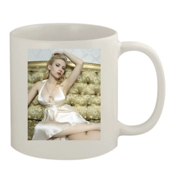 Scarlett Johansson 11oz White Mug