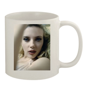 Scarlett Johansson 11oz White Mug