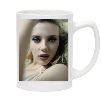 Scarlett Johansson 14oz White Statesman Mug