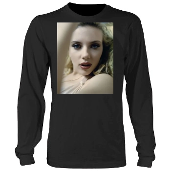 Scarlett Johansson Men's Heavy Long Sleeve TShirt