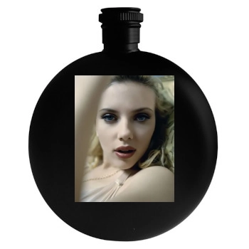 Scarlett Johansson Round Flask