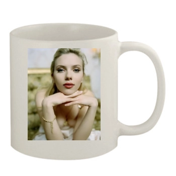 Scarlett Johansson 11oz White Mug