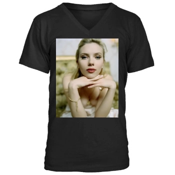 Scarlett Johansson Men's V-Neck T-Shirt