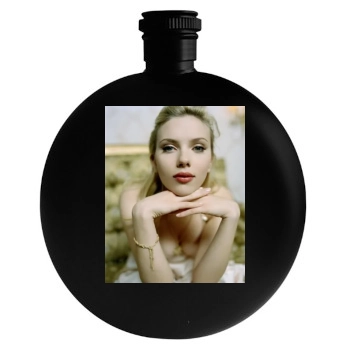 Scarlett Johansson Round Flask