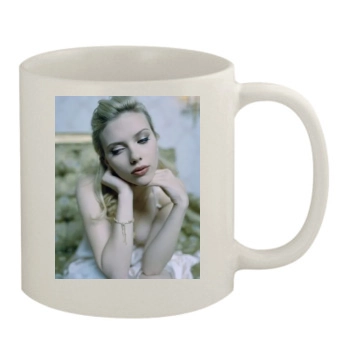 Scarlett Johansson 11oz White Mug