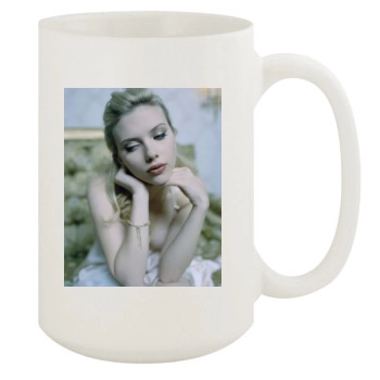 Scarlett Johansson 15oz White Mug