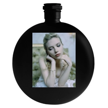 Scarlett Johansson Round Flask