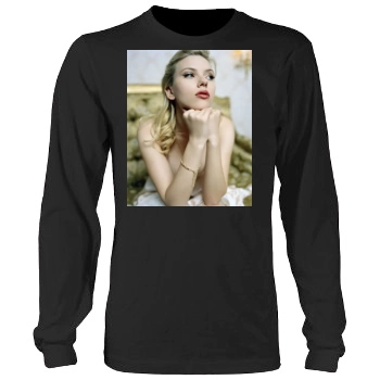 Scarlett Johansson Men's Heavy Long Sleeve TShirt