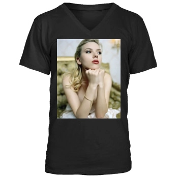 Scarlett Johansson Men's V-Neck T-Shirt