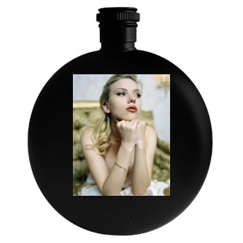 Scarlett Johansson Round Flask