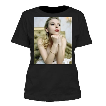 Scarlett Johansson Women's Cut T-Shirt