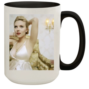 Scarlett Johansson 15oz Colored Inner & Handle Mug