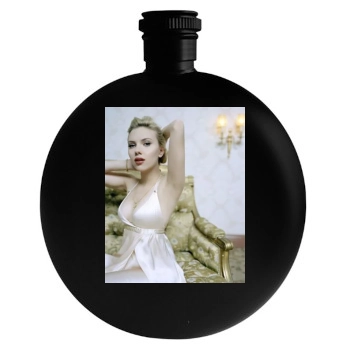 Scarlett Johansson Round Flask