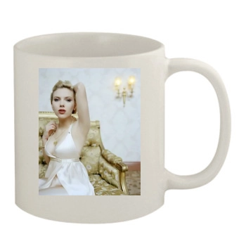 Scarlett Johansson 11oz White Mug