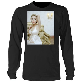 Scarlett Johansson Men's Heavy Long Sleeve TShirt