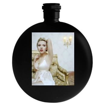 Scarlett Johansson Round Flask