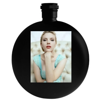 Scarlett Johansson Round Flask