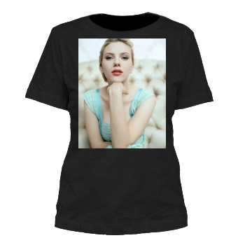 Scarlett Johansson Women's Cut T-Shirt