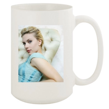 Scarlett Johansson 15oz White Mug