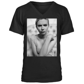 Scarlett Johansson Men's V-Neck T-Shirt