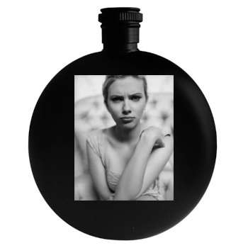 Scarlett Johansson Round Flask