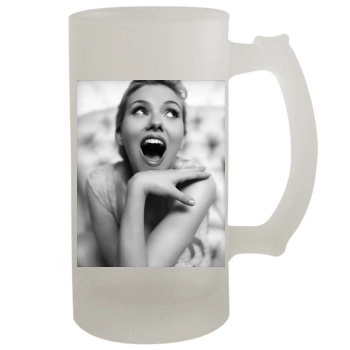 Scarlett Johansson 16oz Frosted Beer Stein