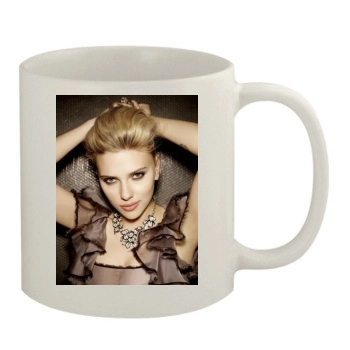 Scarlett Johansson 11oz White Mug