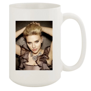 Scarlett Johansson 15oz White Mug