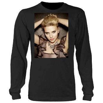 Scarlett Johansson Men's Heavy Long Sleeve TShirt