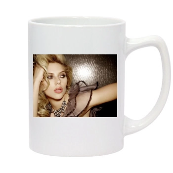 Scarlett Johansson 14oz White Statesman Mug