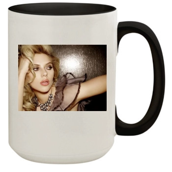 Scarlett Johansson 15oz Colored Inner & Handle Mug