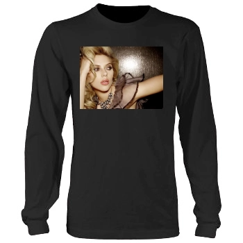 Scarlett Johansson Men's Heavy Long Sleeve TShirt