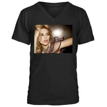 Scarlett Johansson Men's V-Neck T-Shirt