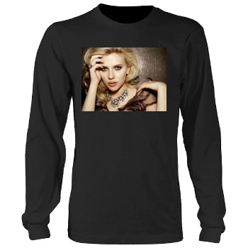 Scarlett Johansson Men's Heavy Long Sleeve TShirt