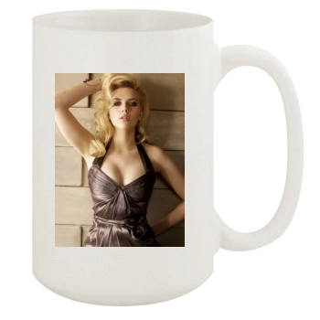 Scarlett Johansson 15oz White Mug