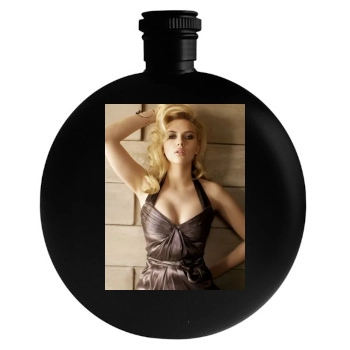 Scarlett Johansson Round Flask