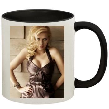 Scarlett Johansson 11oz Colored Inner & Handle Mug