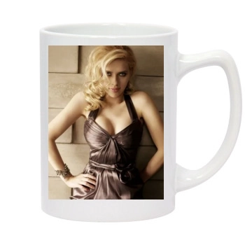 Scarlett Johansson 14oz White Statesman Mug