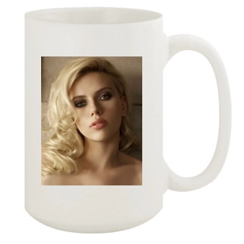 Scarlett Johansson 15oz White Mug