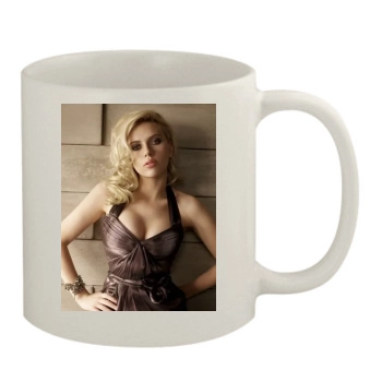 Scarlett Johansson 11oz White Mug