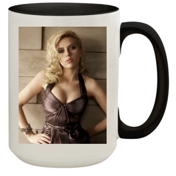 Scarlett Johansson 15oz Colored Inner & Handle Mug