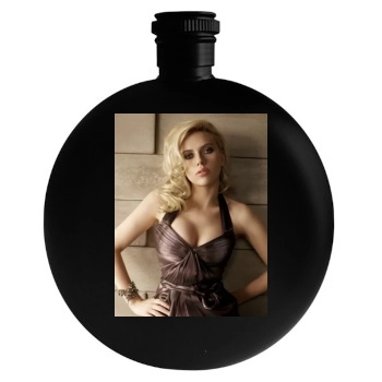 Scarlett Johansson Round Flask