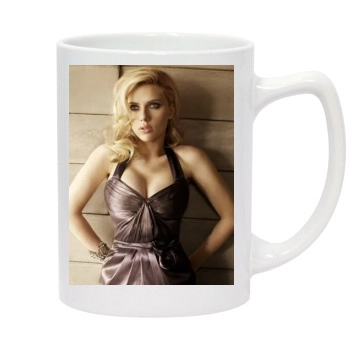 Scarlett Johansson 14oz White Statesman Mug