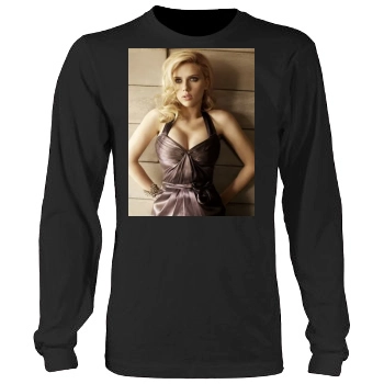 Scarlett Johansson Men's Heavy Long Sleeve TShirt